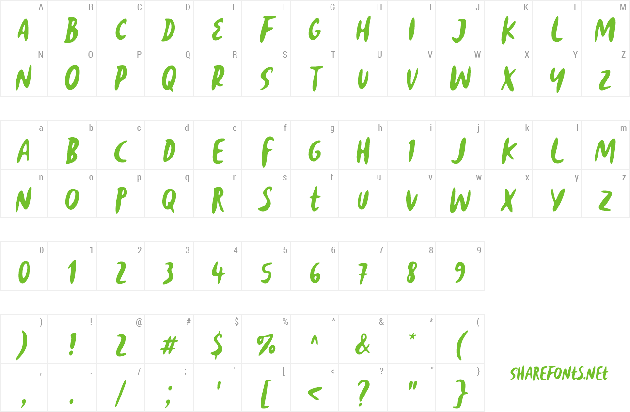 Font Reborn Revolt preview